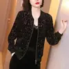 Traje Casual de Outono da Mamãe 2026 Nova Roupa Elegante para Mulheres de Meia-Idade Jaqueta de Primavera e Outono Roupa Esportiva da Moda que Rejuvenesce
