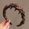 Faixa de Cabelo Alta para Mulheres, Novo Estilo Outono/Inverno 2026, Uso Diário, Faixa de Cabelo para Lavar o Rosto com Dentes, Presilha de Cabelo, Acessório de Cabelo