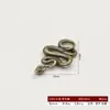 Quatro Enfeites de Feras Míticas: Dragão Verde, Tigre Branco, Pássaro Vermelho, Dragão Negro. Decoração para Casa com os Quatro Animais Divinos Retrô para Sala de Estar, Enfeites de Feng Shui para Atrair Riqueza, Feito de Bronze Antigo