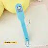 Nuevo Peine Plegable de Acrílico Lindo de Dibujos Animados Peine Portátil para el Cabello Estudiante Hogar Plástico Peine de Dientes Suaves Peine con Cojín de Aire
