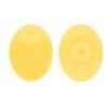 Pequena Escova de Limpeza Facial de Silicone, Escova de Shampoo para Bebê, Escova de Cerdas Macias, Escova Facial para Limpeza Facial e Remoção de Cravos, Escova de Limpeza Facial de Silicone
