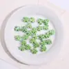 Verão Novo Cerâmica Trevo de Quatro Folhas Furo Reto Miçangas Artesanal DIY Pulseira Colar Acessórios de Joias Materiais Miçangas Soltas