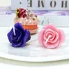 Vela de rosa artificial propuesta Día de San Valentín aniversario de bodas pastel de cumpleaños vela decorativa de ambiente