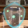 Frasco sellado al vacío Grado alimenticio Vidrio de borosilicato Frasco de almacenamiento Casero Frasco de almacenamiento para granos de té y café Al por mayor