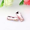 Multicolor Esquinas Redondeadas Largas Ángulo Recto Fondo Puntiagudo DIY Cristal Diamante con Forma Especial Funda para Teléfono Móvil Accesorios de Perfumería y Joyería Venta al por Mayor