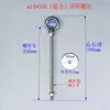 Gancho para ventilador de techo gancho para ventilador varilla roscada empotrada con tornillos gancho de hierro galvanizado de carga soporte varilla colgante para columpio