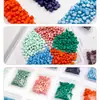Granos de Cera para Sellar del Fabricante en Stock, 100 Piezas, Bolsa Pequeña de 35g, Granos de Cera para Sellar Octagonales, Cera para Sellar Colorida Mixta