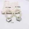 Accesorios para Muñeco Perro Cabeza Collar Joyería Colgante Perro Dibujos Animados DIY Vestir Peluche Personalizado Japonés y Coreano Corazón de Melocotón