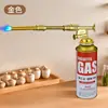 Nuevo Encendido Electrónico Antorcha de Cobre Tipo Cartucho Pistola de Llama para Barbacoa y Horneado, Antorcha de Soldadura Doméstica, Pistola de Llama Portátil