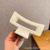 Pinza para el pelo de lazo estilo coreano para cabello voluminoso, pinza para el pelo con forma de corazón para la parte trasera de la cabeza, nuevo pinza de tiburón grande 2026 accesorio para el cabello