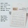 Gemas Faciais Brilhantes com Strass em Formato de Coração Acrílico Diamante Pérola Adesivos Faciais Populares Transfronteiriços do Fabricante