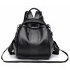 Mochila de cuero suave de PU para mujer, nueva mochila de viaje de negocios impermeable de gran capacidad, estilo coreano, combinable con todo, para comercio exterior transfronterizo 2022