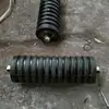 Rodillos de amortiguación para cinta transportadora, rodillos inferiores paralelos para minería, resistentes al desgaste y duraderos, transmisión flexible, rodillos de ranura resistentes a la corrosión