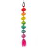 Peluca de moda transfronteriza chica hot un solo color linterna trenza burbuja chica cola de caballo peluca color trenza burbuja tocado