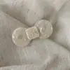 Pinza para el pelo con forma de lazo de flor de acetato, estilo idéntico al de una bloguera coreana, pinza de pico de pato, de aspecto elegante, linda, versátil, para flequillo