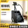 Máquina de escada transfronteiriça para exercício indoor em casa, máquina de escalada para academia, grande máquina de escada para exercício aeróbico