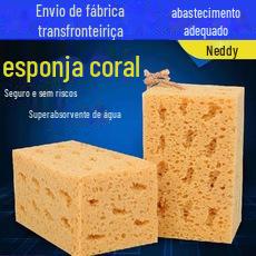 Carro esponja coral favo de mel médio esponja de lavagem de carro esponja de limpeza de carro fabricante de esponja de carro vendas diretas