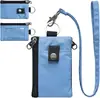 Portatarjetas Llavero Multifuncional Nuevo Transfronterizo RFID Antirrobo Mini Cartera Ultradelgada Estuche Compacto para Tarjetas Se Puede Llevar Alrededor del Cuello