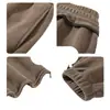 Pantalones Deportivos Versátiles para Hombre Pantalones Casuales de Alta Gama de Moda Pantalones Forrados de Polar Pantalones Gruesos de Invierno para Hombre Cálidos con Forro Polar Hombre