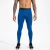 Meias-calças esportivas profissionais masculinas para comércio exterior transfronteiriço, calças de compressão de secagem rápida para corrida e treino ao ar livre, vestuário de fitness elástico