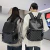 Mochila de grande capacidade dos homens commuter computador mochila moda tabuleiro de xadrez Plaid bolsa escolar feminina estudante universitário bolsa de viagem impermeável