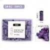 Anel de Lixa Pequeno para Nail Art 3mm Transfronteiriço para Remover Cutículas e Pré-Tratamento Mini Anel de Lixa Roxo