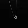 Ins Estilo Frío Elegante Moda Cadena para Clavícula Collar para Mujer Estilo Coreano Moda Cadena de Amor Cadena Hueso de Serpiente para Hombre