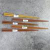 Pauzinhos de madeira originais Ishida Nanguo Five, antiderrapantes, de 5 pol., não laqueados