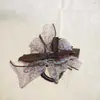 Novo scrunchie de 2026 com estampa de leopardo, laço de rede para mulheres, elástico para coque, acessório de cabelo versátil
