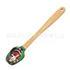 Espátula multifuncional para pasteles de cocina, mango de madera para hornear, cuchillo mezclador, herramienta, raspador de silicona de dibujos animados, molde, venta al por mayor de utensilios de cocina