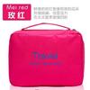 Versión coreana 2017 de suministros de almacenamiento de viaje impermeables que se pueden colgar en la bolsa de lavado con letras, bolsa de cosméticos, suministro de fábrica