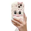 Funda de Teléfono de Cerdo de Peluche y Linda Compatible con Iphone17/16/15/14Pro/Promax para Otoño e Invierno