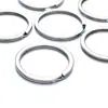 Distribuidor en Stock Fabricante Produce Anillos de Llave de Hierro de 2.0*35mm, Anillos Planos para Llaves de 35mm Niquelados, Llaveros