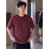 Serie de Montaña Transfronteriza Ropa Deportiva al Aire Libre Camiseta de Secado Rápido para Hombre Verano Nuevo Estilo Raglán Fitness Media Manga Absorbente de Sudor Fresca Camiseta de Manga Corta