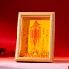 Porta-retrato de amuleto de bênção taoísta, decoração de sala de estar, decoração de mesa de entrada, presente de lembrança, presente para casa nova, Tai Sui