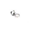 Pendientes de acero inoxidable de moda al por mayor, pendientes esféricos curvos, pendientes de arco, pendientes de moda simples, pendientes de personalidad para hombres y mujeres