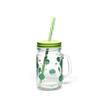 6E3X Vaso Vintage para Bebida Caliente de Té con Leche al por Mayor Vaso de Cóctel Vaso Mason para Jugo de Frutas Vaso de Agua Transparente Resistente al Calor para Café