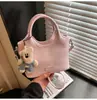 Bolsa de Mão Retrô de Nicho, Bolsa de Ombro Cruzada Simples e Casual Tipo Saco, Nova Moda Outono 2025 Bolsa de Ombro Fosca para Mulheres