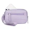 2024 Nova Carteira Feminina Mini Moda Coreana Fofa Atacado Carteira Feminina Acolchoada de Nylon Bolsa para Celular