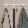 Gancho Deslizante Gancho para Puerta de Cocina Gancho para Riel Deslizante Trasero Gancho Adhesivo Fila de Ganchos Fila de Ganchos sin Taladro Gancho en S Gancho para Riel