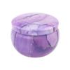 Tarro de hojalata transfronterizo para boda, velas pequeñas perfumadas hechas a mano, cumpleaños, flores secas, cera de soja, regalo a mano, tarro para vela de aromaterapia