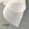 Bolsa de Malla Plástica con Gancho con Tejido de Hilo y Moldeado, Accesorios de Bolsas Hechos a Mano, Fondo de Bolsa