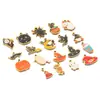 Colgante Sombrero de Calabaza Fantasma Acero Inoxidable Colgante de Halloween Pendientes DIY Collar Accesorios de Joyería Venta al por Mayor Transfronterizo