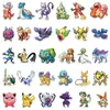 60 Piezas de Pegatinas de Pokemon Estilo Pixel Transfronterizas para Decorar Altavoces, Juguetes, Escritorios de Computadora, Botellas de Agua, Maletas y Teléfonos Móviles