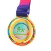 Medallas giratorias metálicas personalizadas para competiciones deportivas, baloncesto, bádminton y fútbol, placas de cristal personalizadas