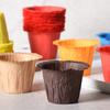 Toppers de Colores para Cupcakes, Rizos, Magdalenas, Soporte para Pastel, Desechables, a Prueba de Aceite