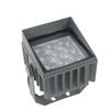 Iluminación exterior LED Yimei impermeable reflector reflector 9W con visera iluminación de cuerpo de edificio lámpara de lavado de pared reflector