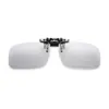 Suministro directo de fábrica clip para gafas de sol se puede voltear miopía polarizado clip espejo recubrimiento caja clip para gafas de sol al por mayor