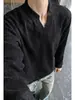 2026 HT26437, longitud extendida, camiseta de manga larga con cuello en V extragrande, tallas M-5X, HT26982 - Especial P21