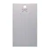 Cor retangular impresso acessórios para o cabelo dobrável papelão em estoque DIY acessórios para o cabelo papelão jóias artesanais embalagem de papel de papelão